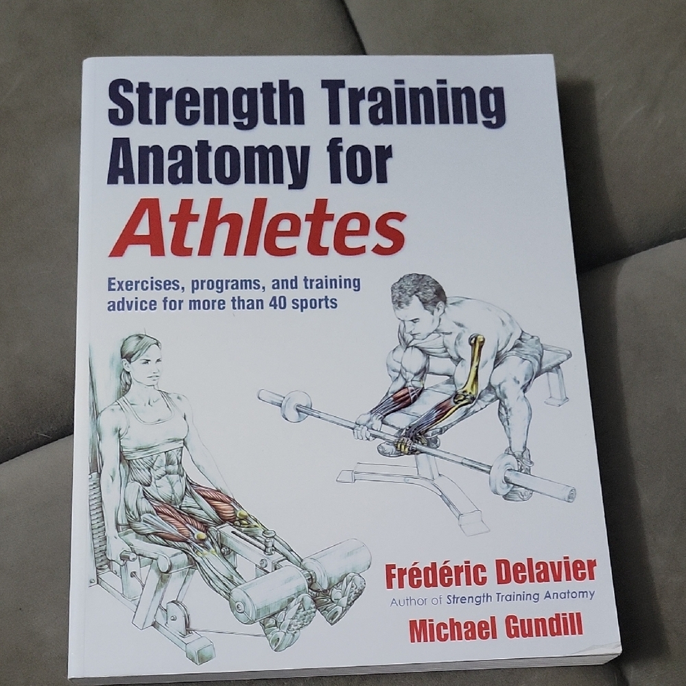 Strength Training Anatomy for Athletes Book